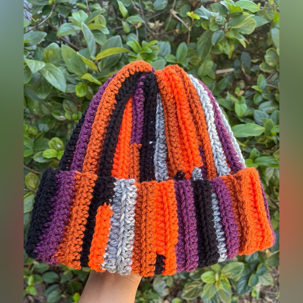 Halloween Crochet Beanie